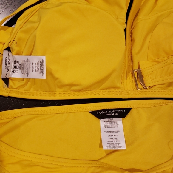 NWT! CARMEN MARC VALVO BIKINI XS - Picture 5 of 5